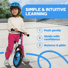 Load image into Gallery viewer, 12&quot; Extreme Light Balance Bike for 2-5 Year Olds
